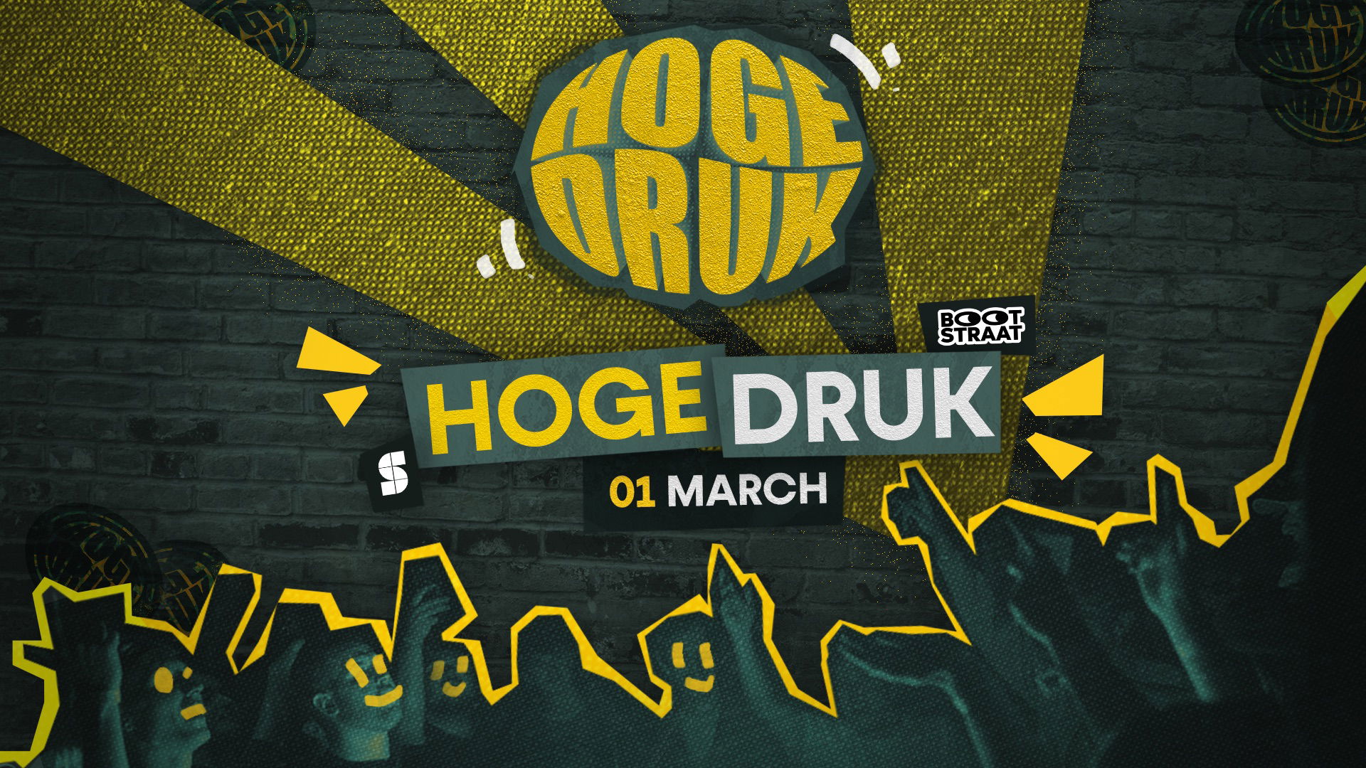 Promo van HOGE DRUK - BOOTSTRAAT, in opdracht van HOGE DRUK en De Serre