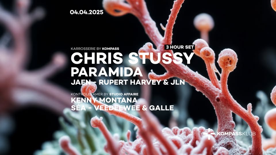Promo van Chris Stussy at Kompass, in opdracht van Kompass