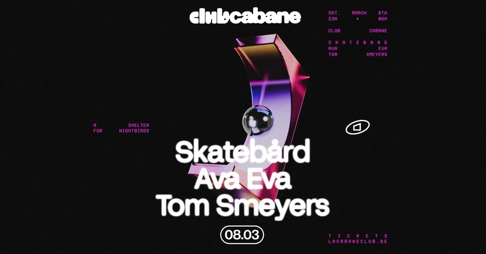 Promo van Club Cabane, in opdracht van La Cabane, SKATEBÅRD en Play Label