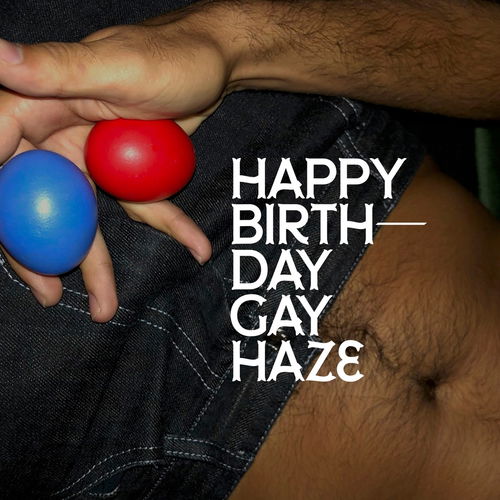 Promo van GAY HAZE ∞ 8 YEARS ∞ Les Halles de Schaerbeek, in opdracht van Gay Haze en Les Halles de Schaerbeek