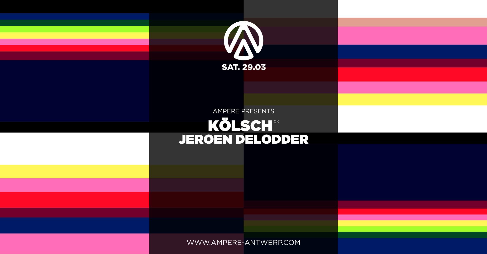 Promo van Ampere presents: a night with Kölsch, in opdracht van Ampere en Jeroen Delodder - Sheridan