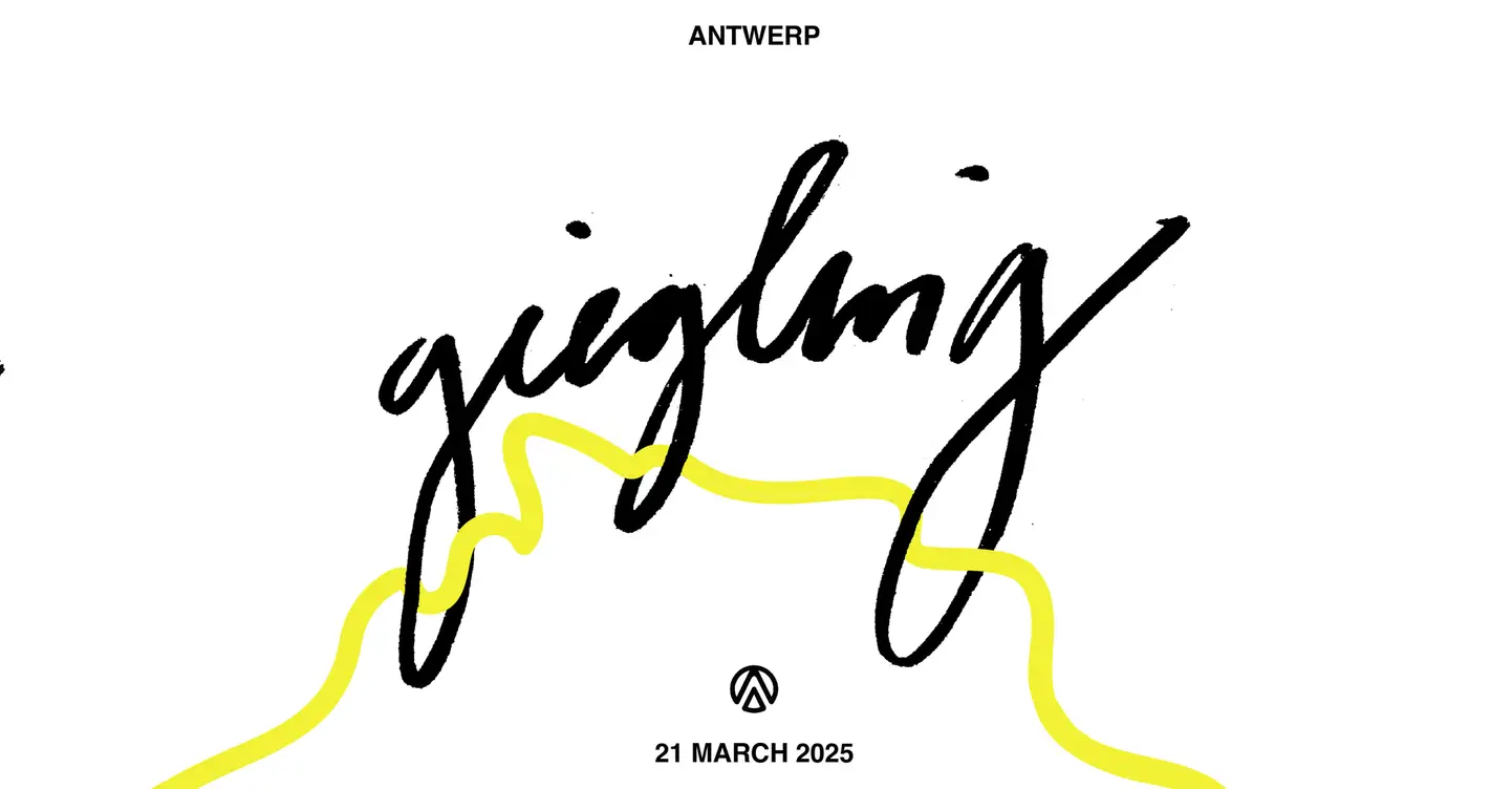 Promo van giegling in Antwerp, in opdracht van Ampere