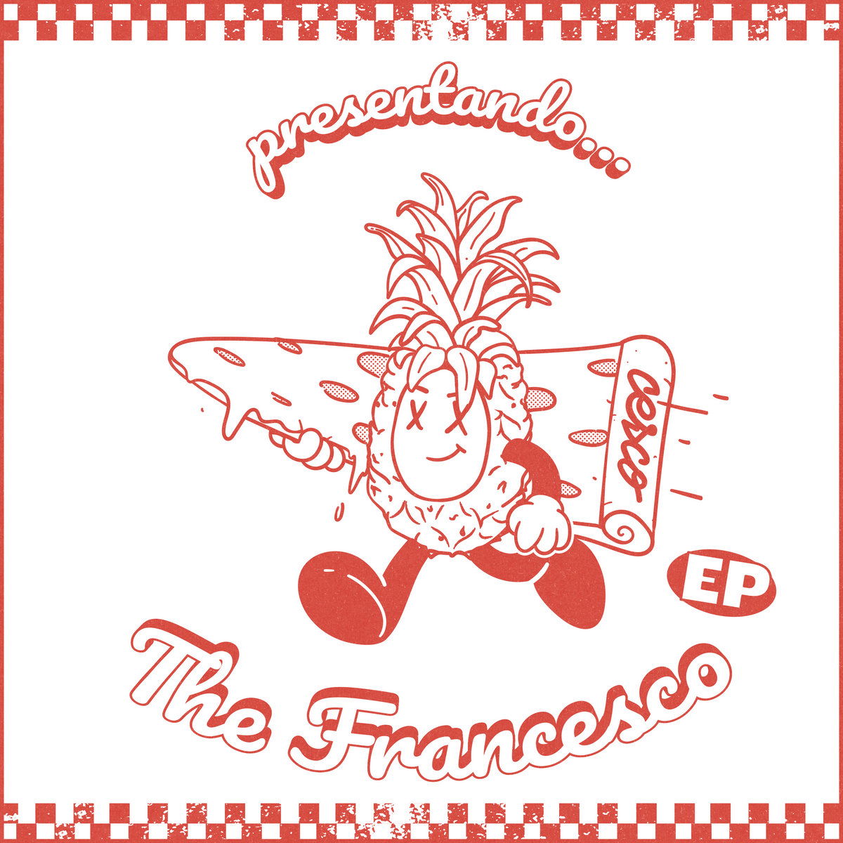 Artwork van The Francesco EP, in opdracht van CESCO