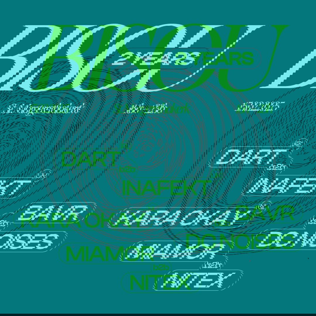 Promo van BISOU: 2Y OF LOVE W/ DART &amp; INAFEKT, in opdracht van Bisou