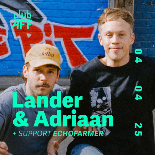 Promo van Lander &amp; Adriaan + Echofarmer, in opdracht van AFF