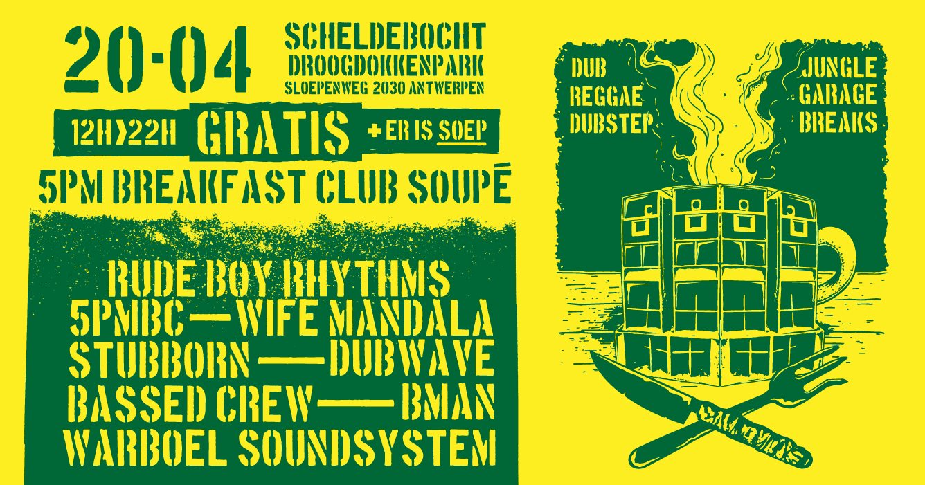 Promo van 5PM Breakfast Club Soupé : Free Open Air, in opdracht van 5PM Breakfast Club