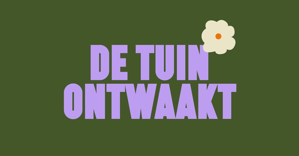 Promo van De Tuin ontwaakt!, in opdracht van De Tuin van Heden