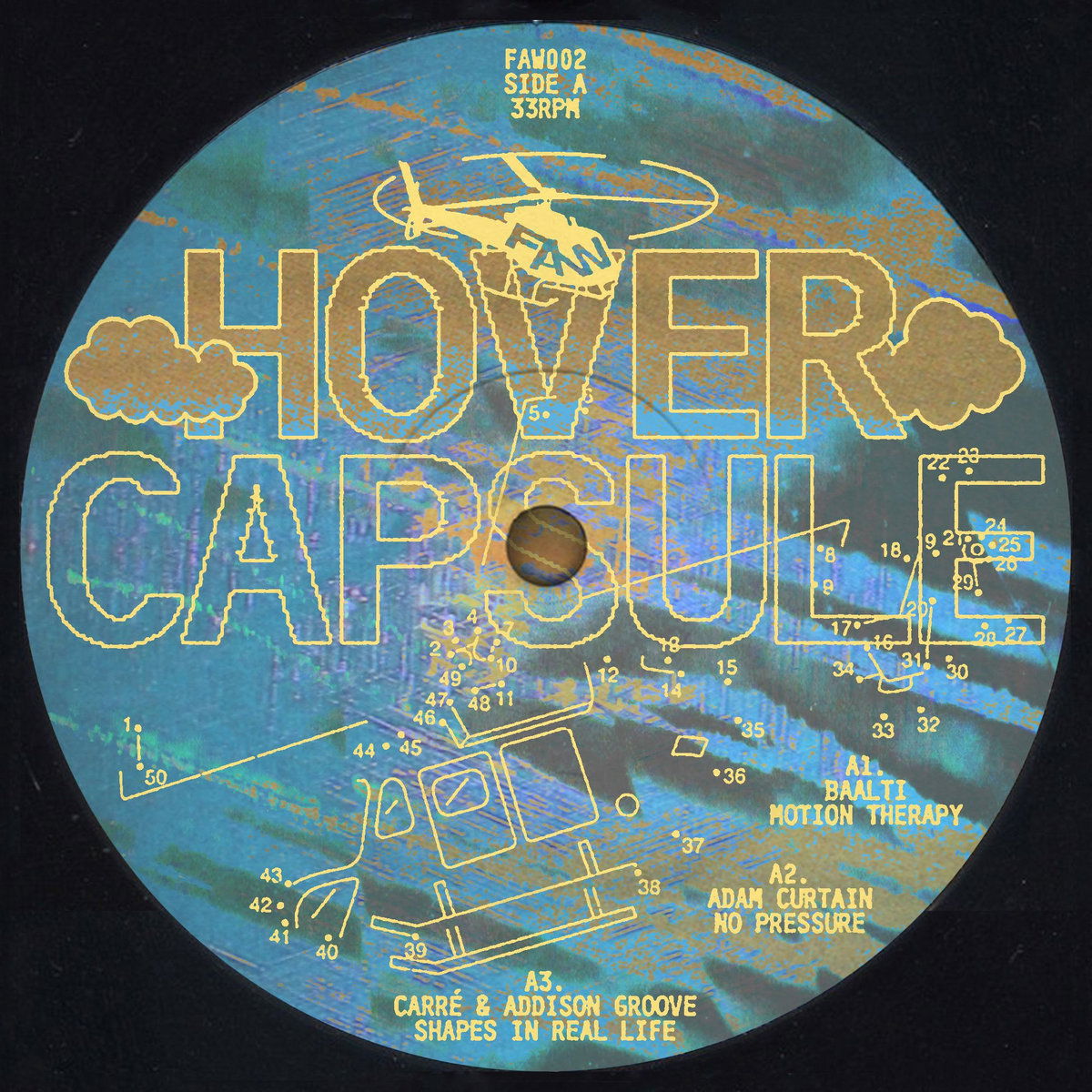 Artwork van HOVER CAPSULE, in opdracht van Fast At Work