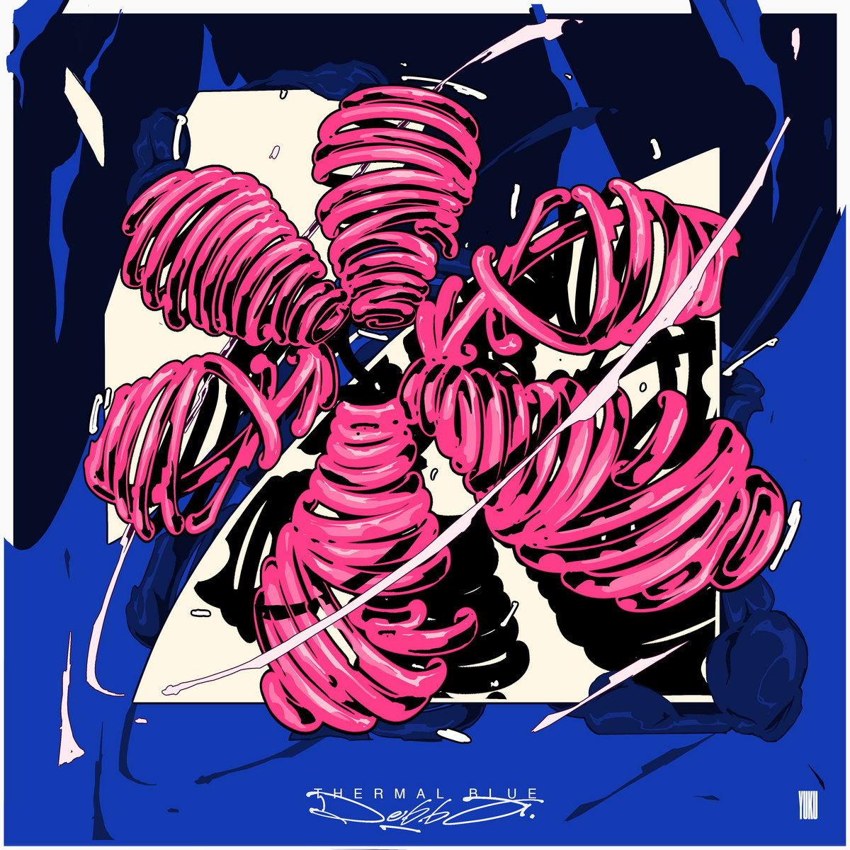 Artwork van Thermal Blue, in opdracht van Debba