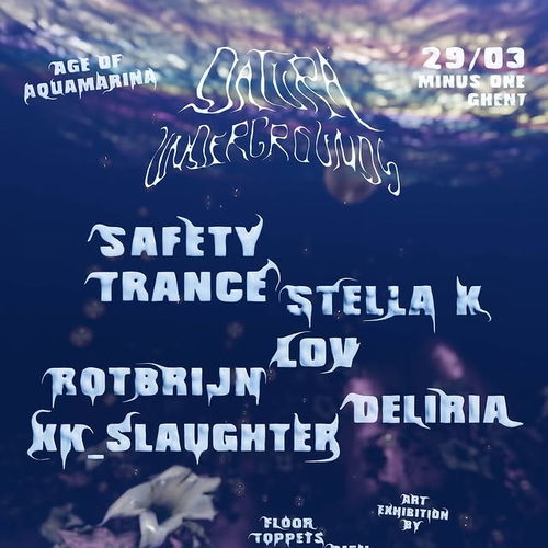 Promo van Datura Undergrounds: Age of Aquamarina, in opdracht van Datura Undergrounds