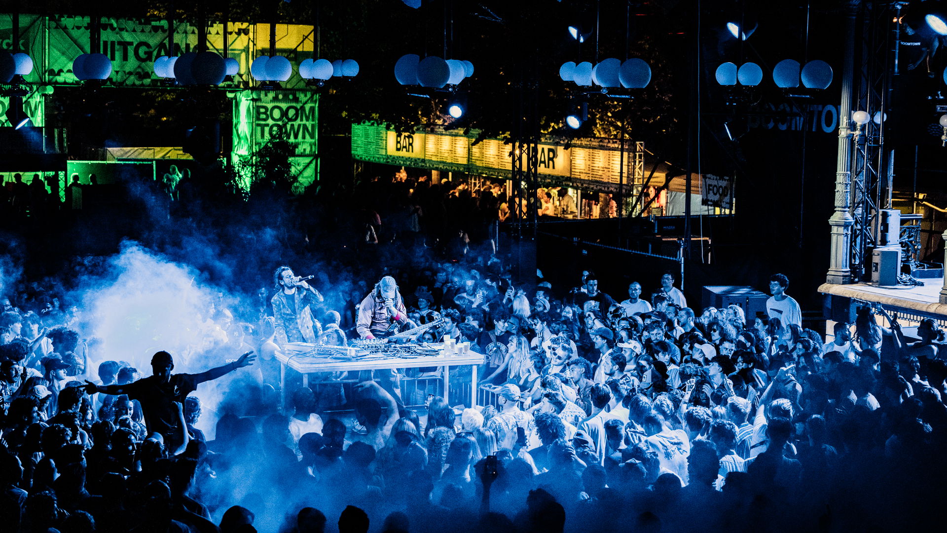BOOMTOWN 2024, gemaakt door Behangmotief, in opdracht van BOOMTOWN