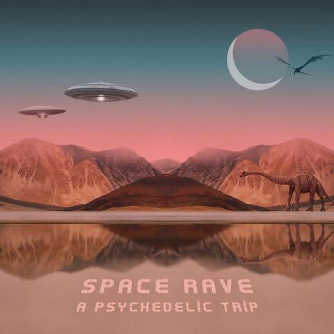 Promo van SPACE RAVE, in opdracht van Dacru Records, Chinastraat, KUF KUF, Phooka en Egebamyasi
