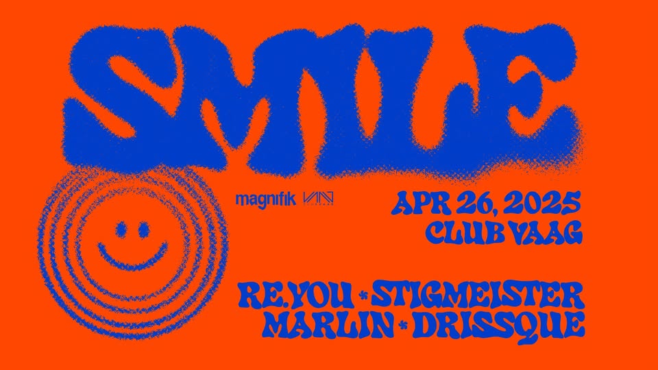 Promo van SMILE presents RE.YOU, in opdracht van Club Vaag