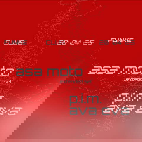 Promo van FUNKE_Asa Moto, Ava Eva, P.I.M, in opdracht van Funke