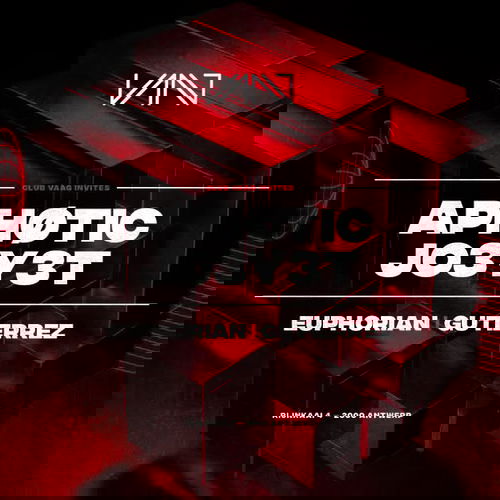 Promo van Club Vaag invites APHØTIC &amp; JO3Y3T, in opdracht van Club Vaag