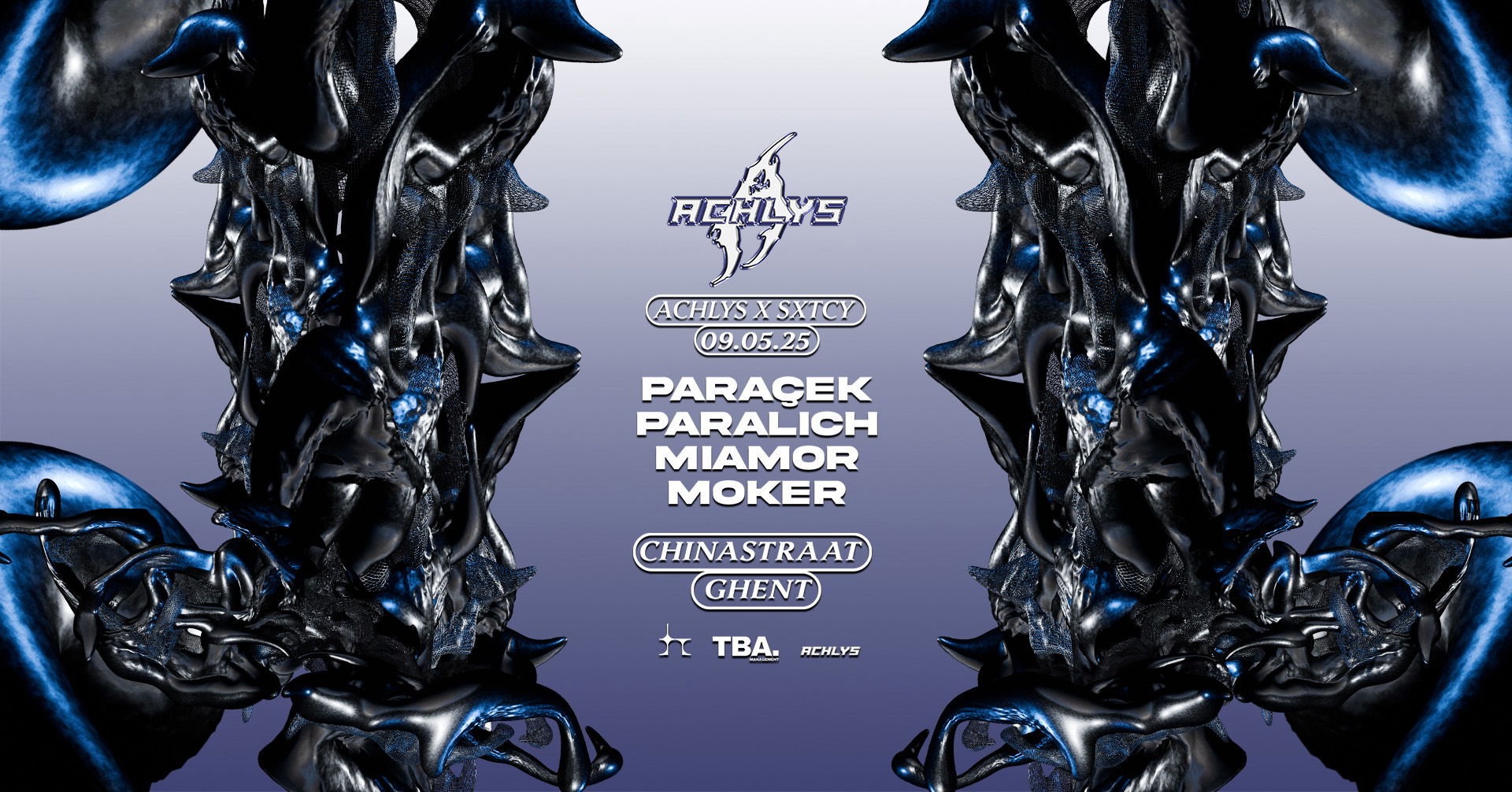 Promo van ACHLYS X SXTCY, in opdracht van Achlys en Chinastraat