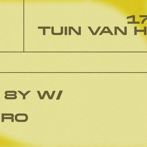 Promo van Ojoo 8Y Open Air w/ Akaj, Godero, Méni, in opdracht van Ojoo Music en De Tuin van Heden