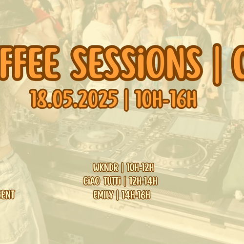 Artwork van Coffee Sessions | 001 , in opdracht van Groovy Duck Events
