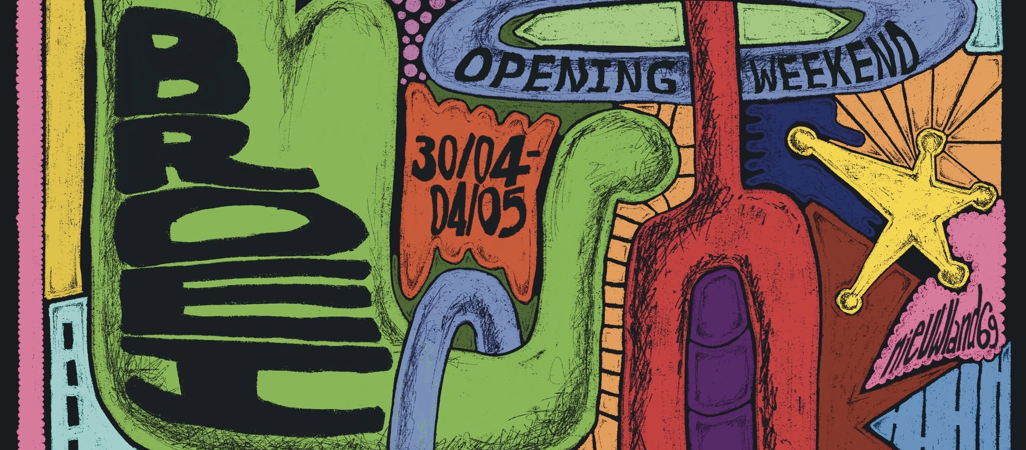 Promo van BROEI OPENING WEEKEND 2025, in opdracht van BROEI doe- en denkplek