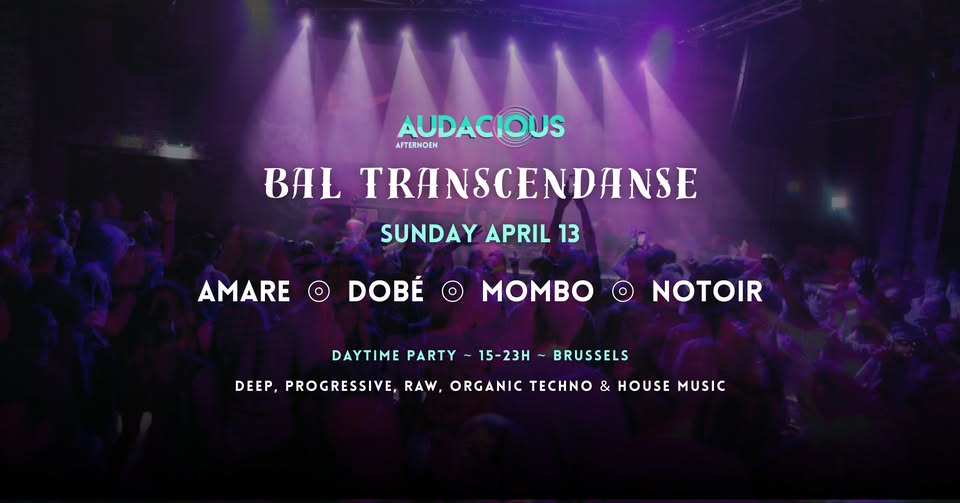 Promo van Bal TranscenDanse: An Audacious AfterNoen, in opdracht van BUDA BXL, Audacious en AMARE