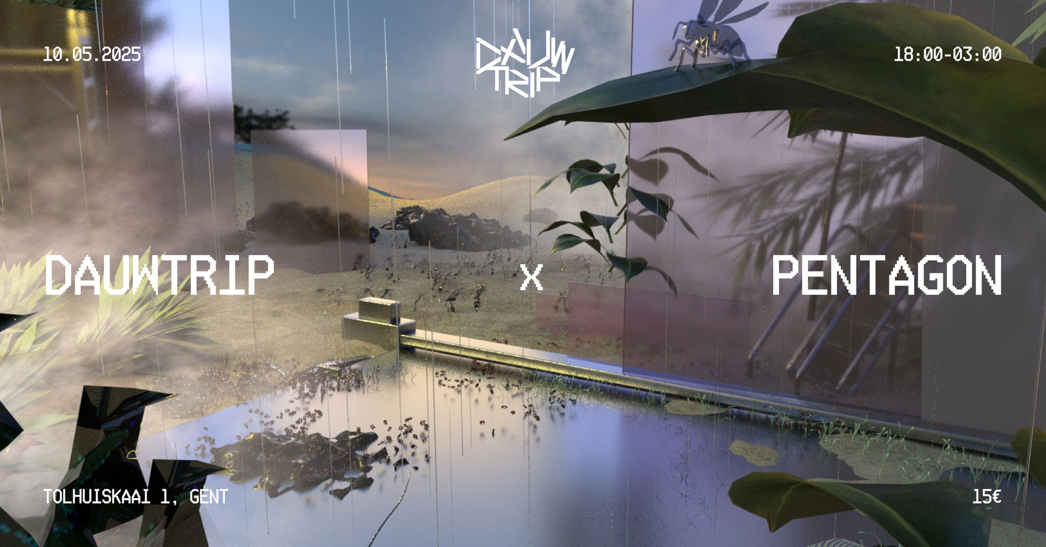 Promo van | | Dauwtrip x Pentagon | |, in opdracht van Dauwtrip