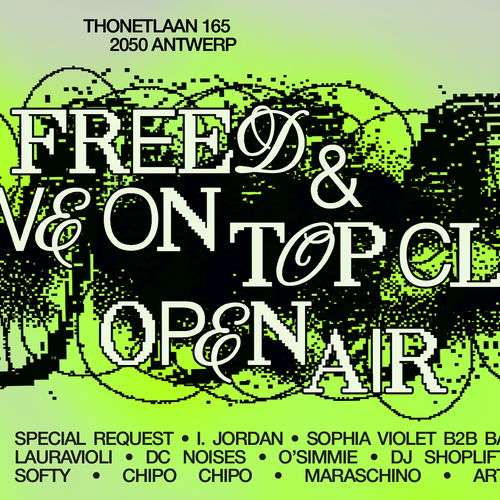 Promo van Freed &amp; Love On Top Club ‘Open Air’ 2025, in opdracht van Freed en Love On Top Club