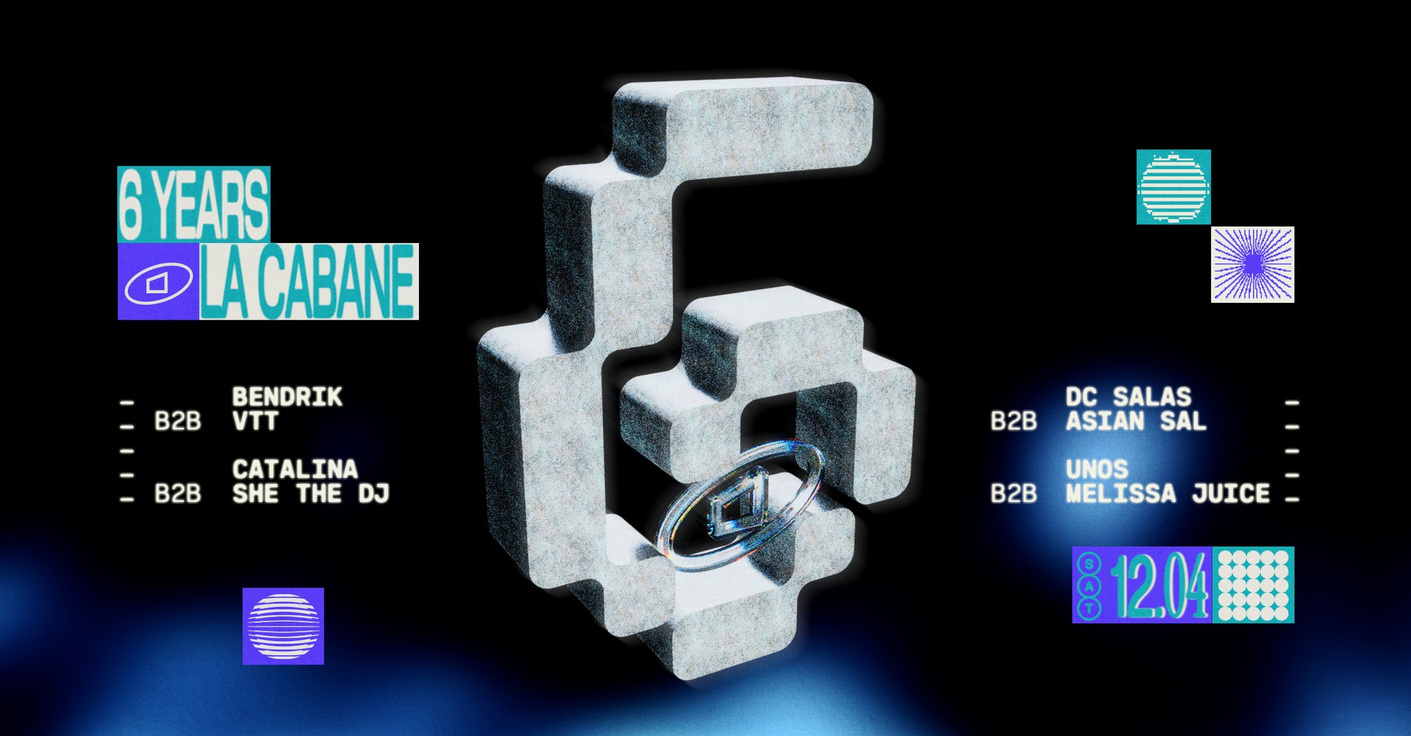 Promo van La Cabane • 6 Years, in opdracht van La Cabane, bendrik, DC Salas en Play Label