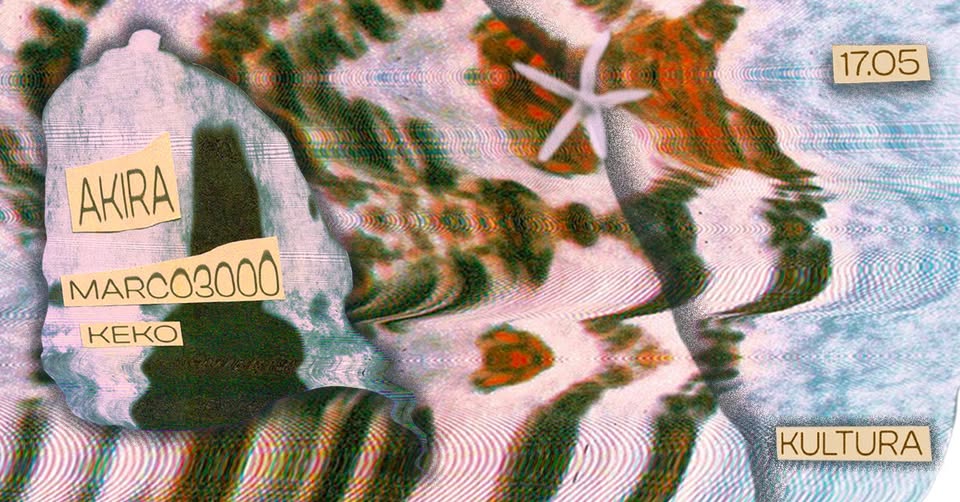 Promo van Danight invites Akira &amp; Marco3000 w/ Keko, in opdracht van Danight en KulturA.