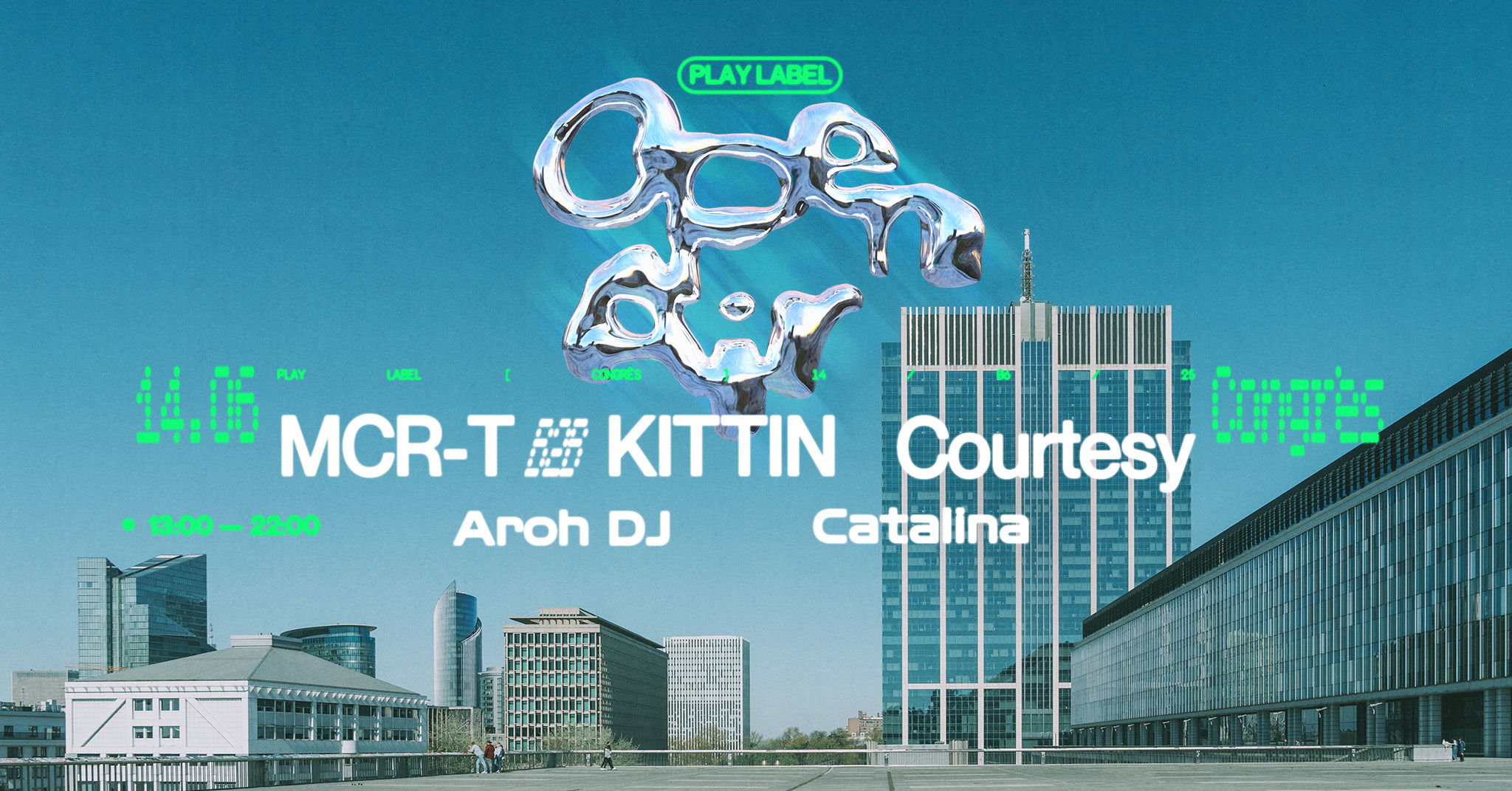 Promo van Play Label Open-Air • Congrès, in opdracht van Play Label en La Cabane