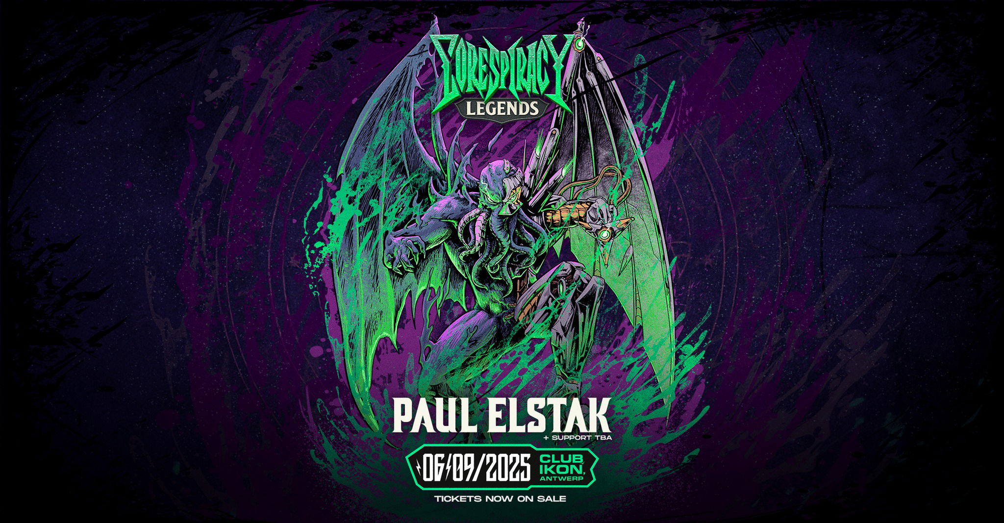 Promo van CORESPIRACY LEGENDS w/ PAUL ELSTAK, in opdracht van Corespiracy en IKON Antwerp