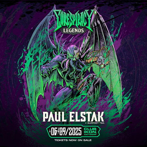 Promo van CORESPIRACY LEGENDS w/ PAUL ELSTAK, in opdracht van Corespiracy en IKON Antwerp