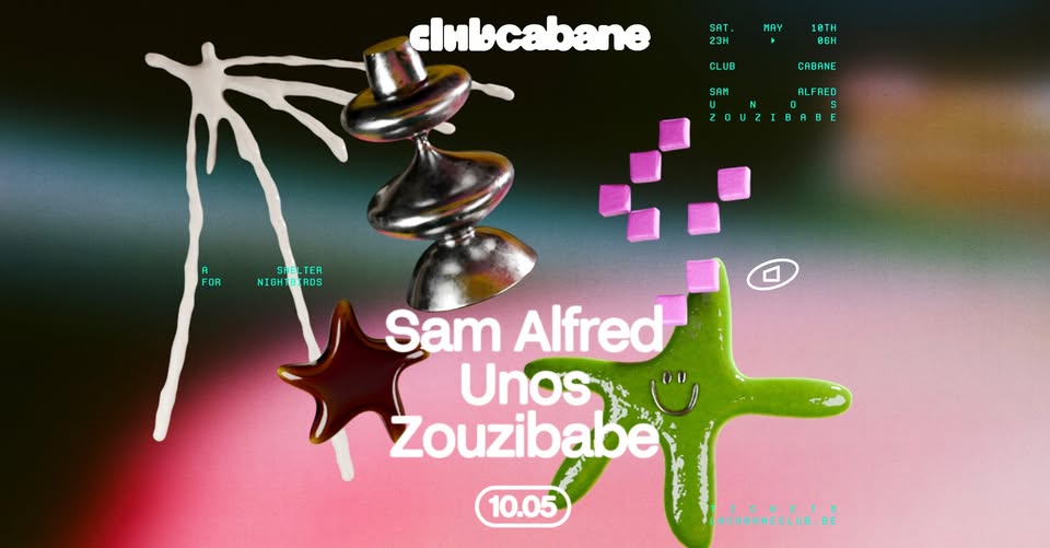 Promo van Club Cabane | Sam Alfred, Unos, Zouzibabe, in opdracht van La Cabane
