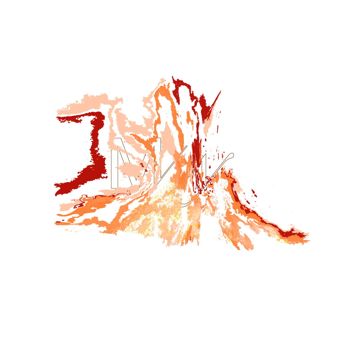 Artwork van Ils s’embrasèrent, réduits ensemble, in opdracht van Mama told ya