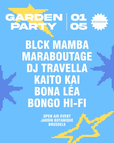 Promo van Garden Party, in opdracht van Botanique