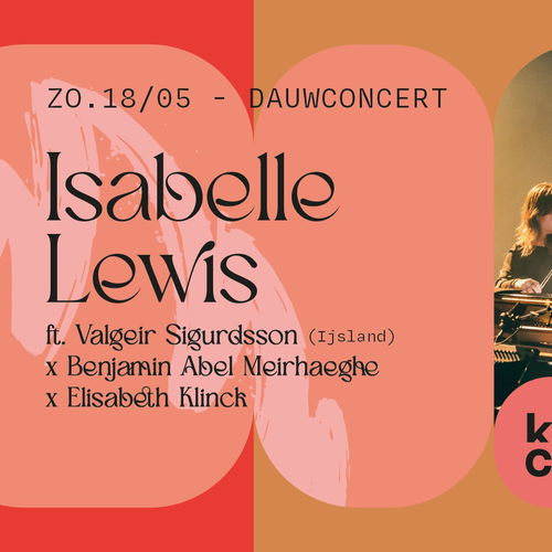 Promo van Dauwconcert van Isabelle Lewis | Kampvuurconcerten, in opdracht van Kampvuurconcerten