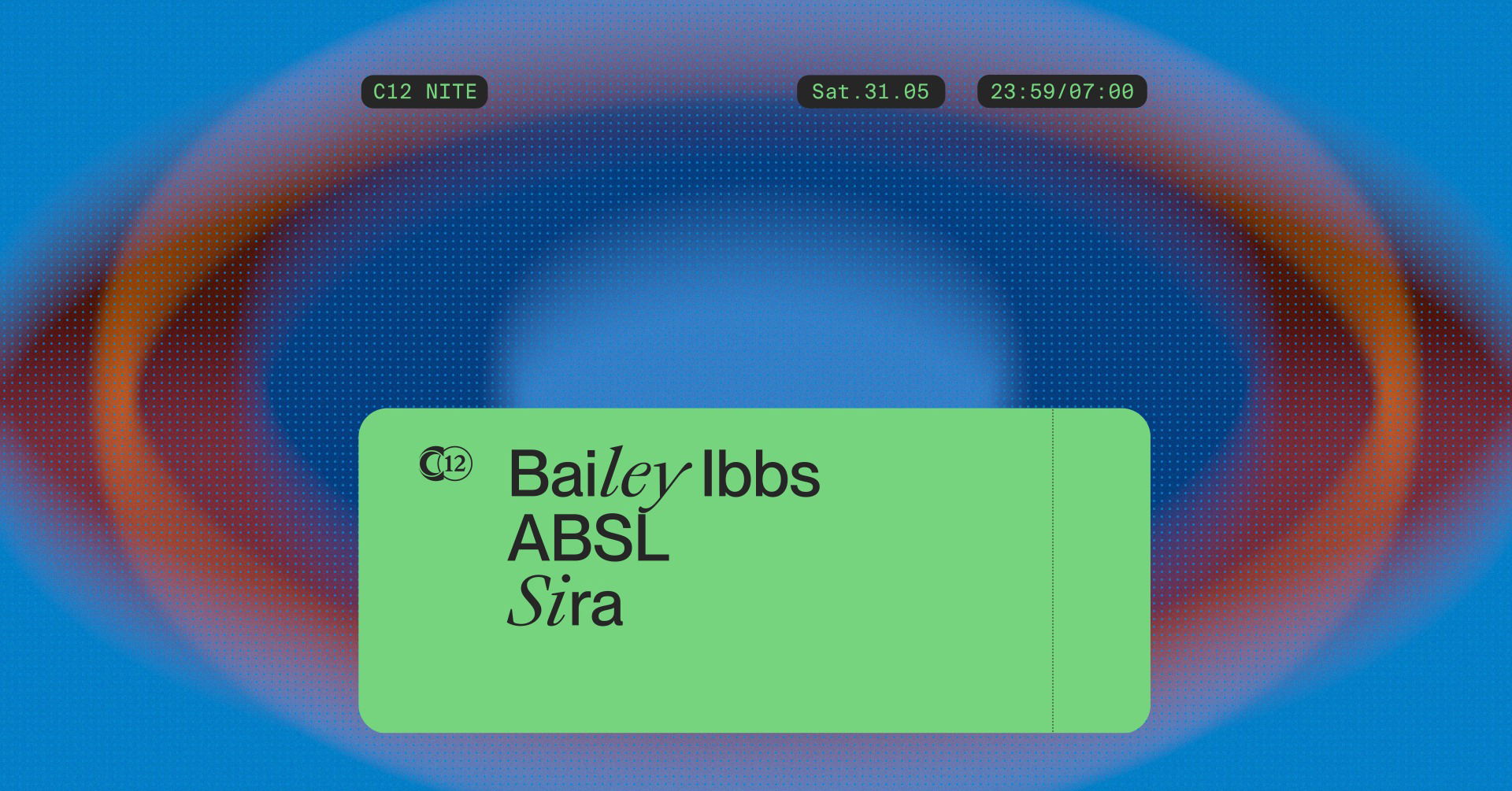 Promo van C12 Nite, in opdracht van C12