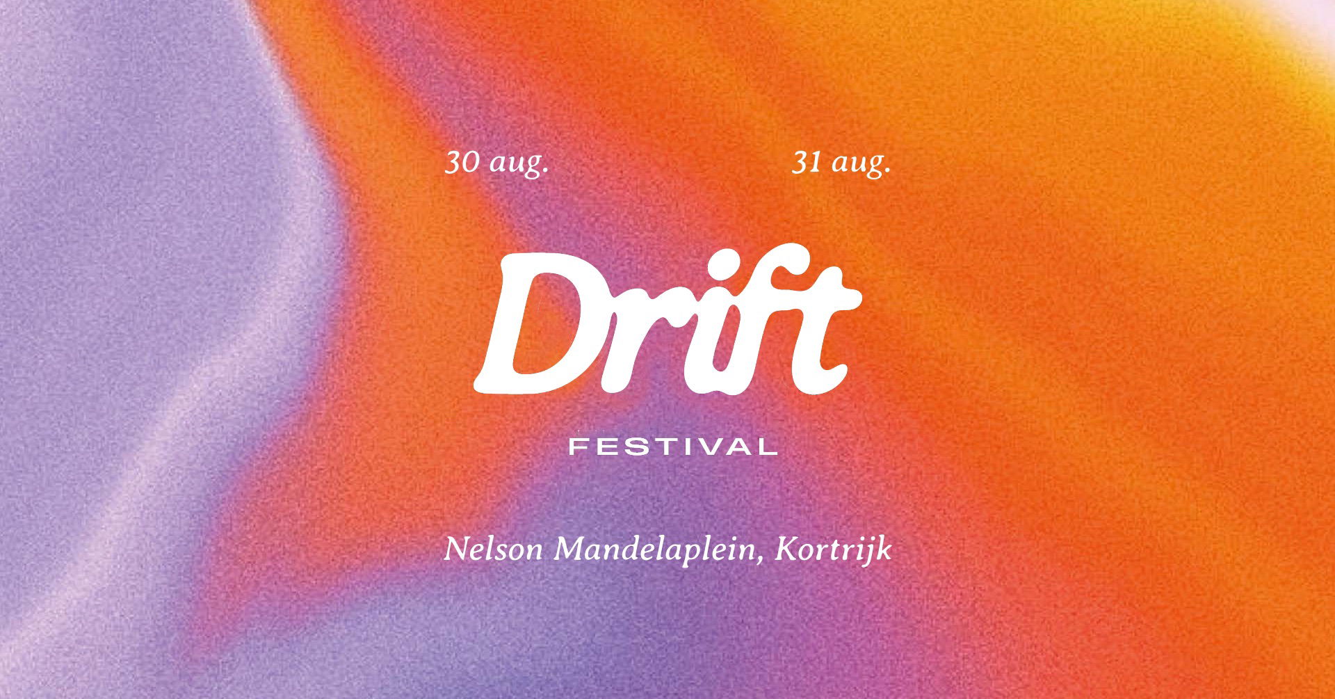 Promo van Drift Festival 2025, in opdracht van Busker Artist Agency
