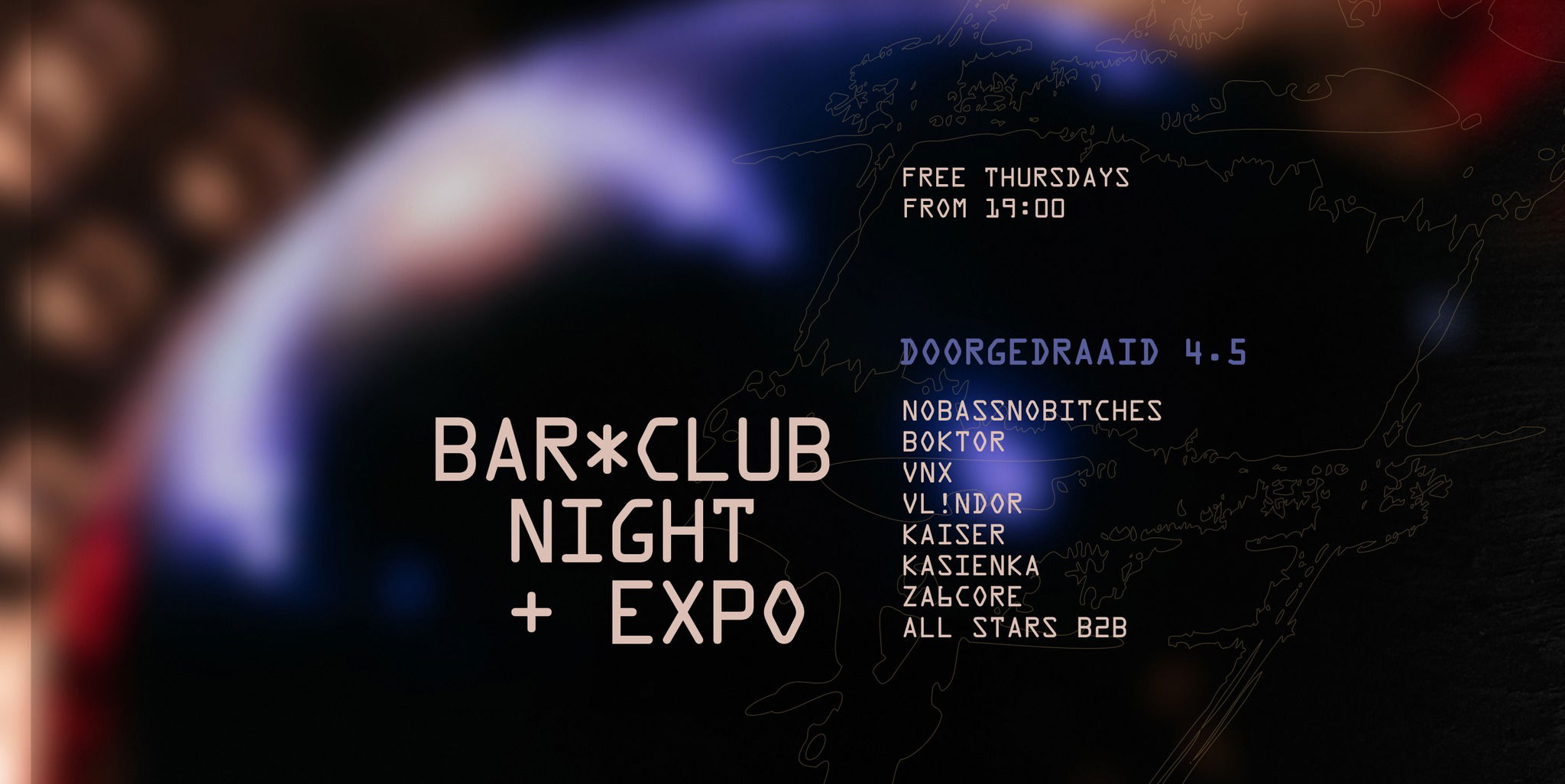 Promo van FUNKE_bar*club*expo: DOORGEDRAAID 4.5, in opdracht van Funke