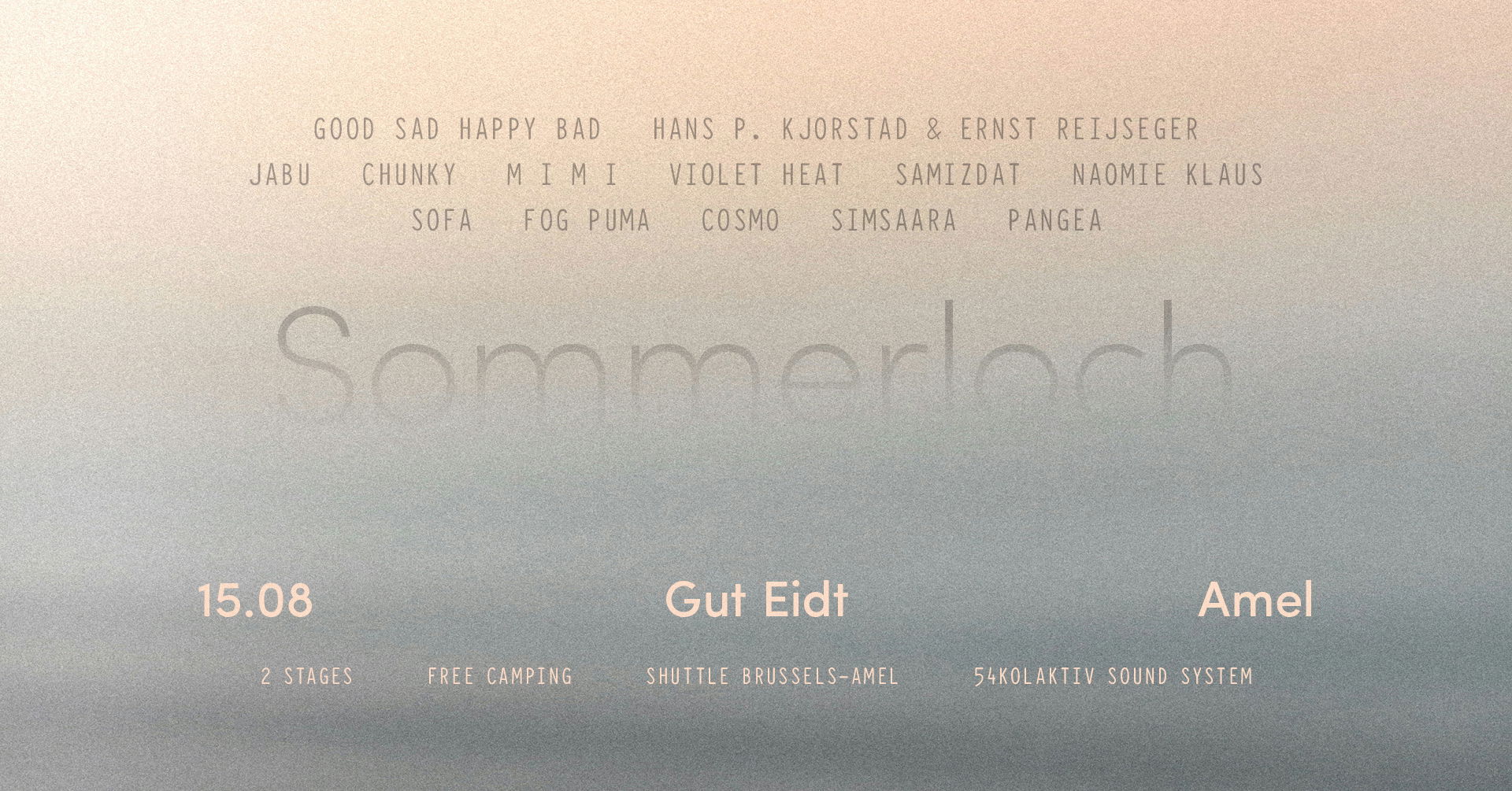 Promo van Sommerloch, in opdracht van Meakusma Festival, ArsVitha en OstbelgienFestival