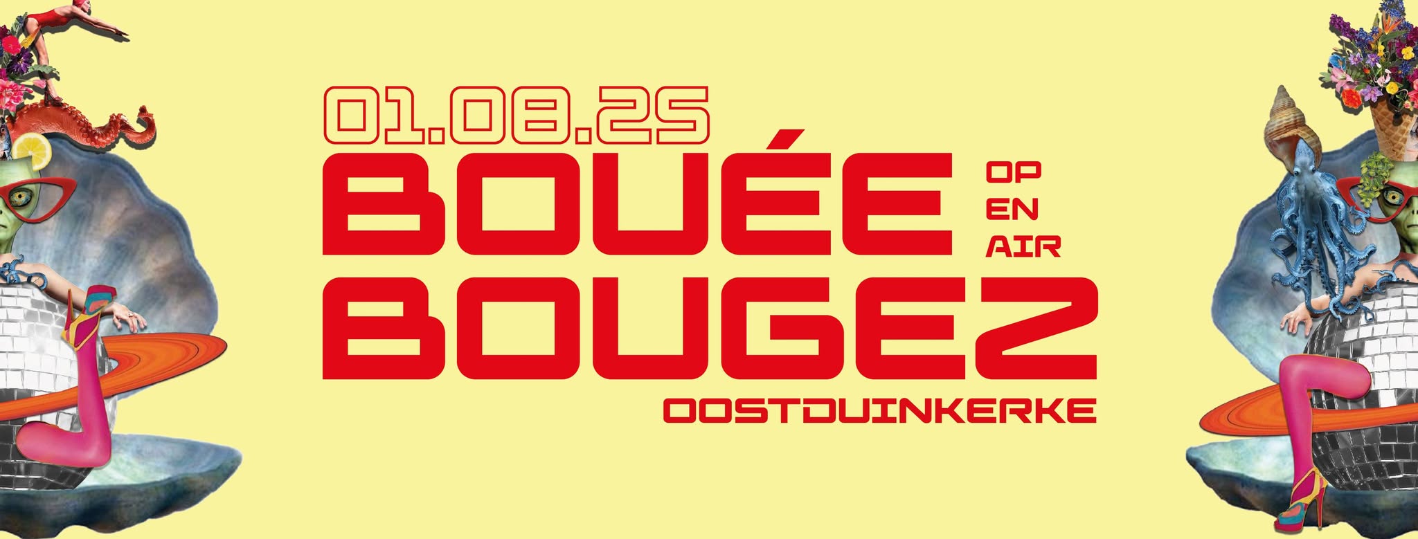 Promo van BOUÉE BOUGEZ OPEN AIR 2025, in opdracht van Boueé Bougez