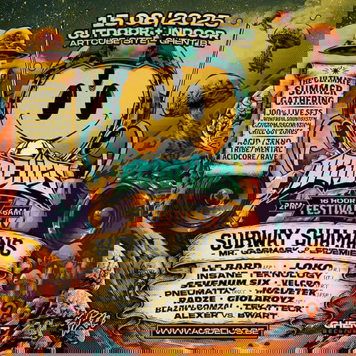 Promo van ACIDELICS FESTIVAL, in opdracht van Acidelics en Aku Soundsystem