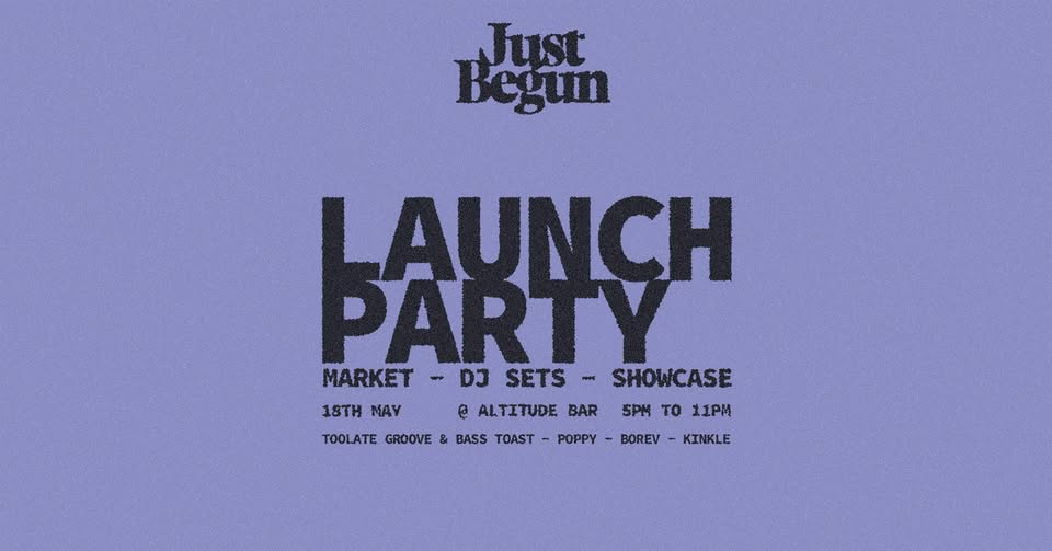 Promo van Just Begun Launch Party @ Altitude Bar, in opdracht van Just Begun Records en borev