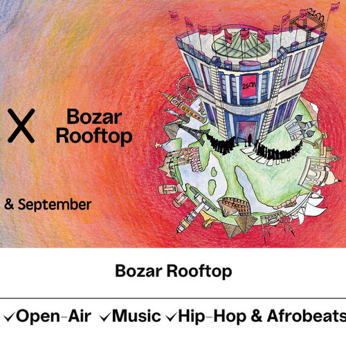 Promo van 21AM x Bozar Rooftop, in opdracht van Bozar