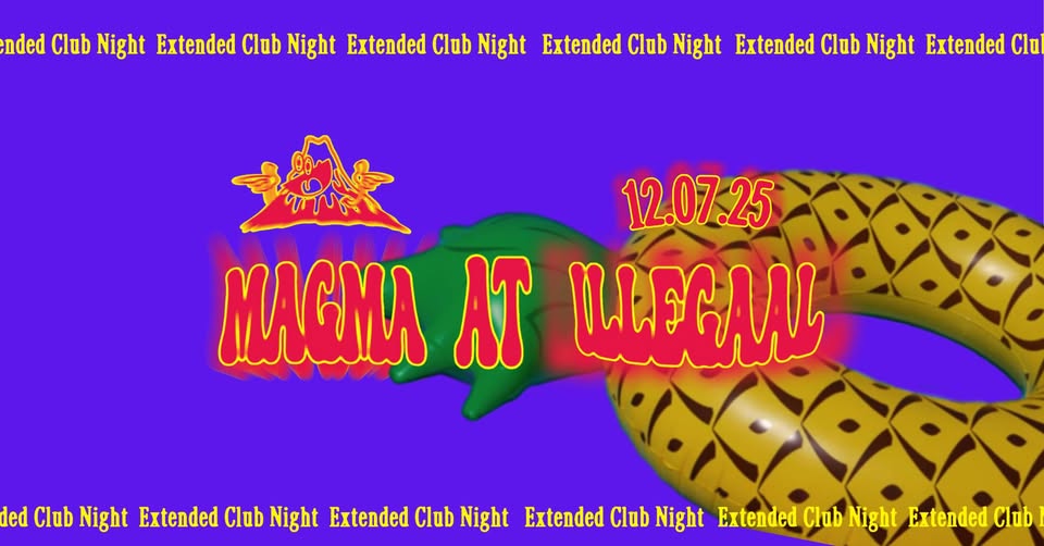 Promo van Magma Extended Club Night At ILLegaaL, in opdracht van Magma en Brasserie iLLeGaaL