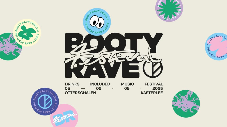 Promo van Booty Rave Festival 2025, in opdracht van Booty Rave Festival