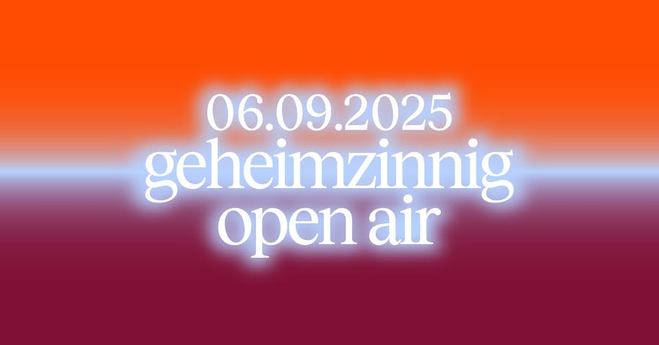 Promo van Geheimzinnig Open Air 2025, in opdracht van Geheimzinnig