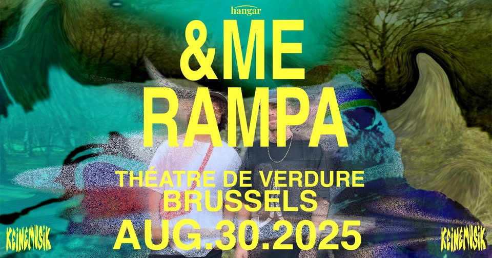 Promo van HANGAR invites &amp;ME vs Rampa – THEATRE DE VERDURE OPEN AIR, in opdracht van Hangar