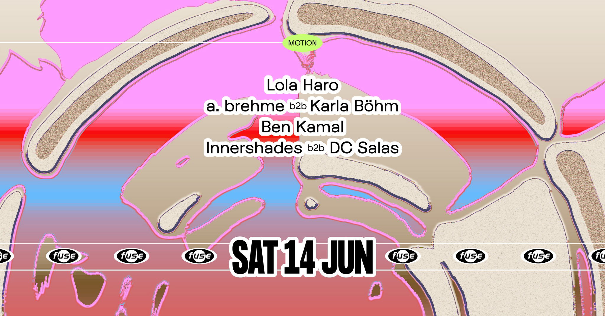 Promo van Fuse presents: Lola Haro, in opdracht van Fuse
