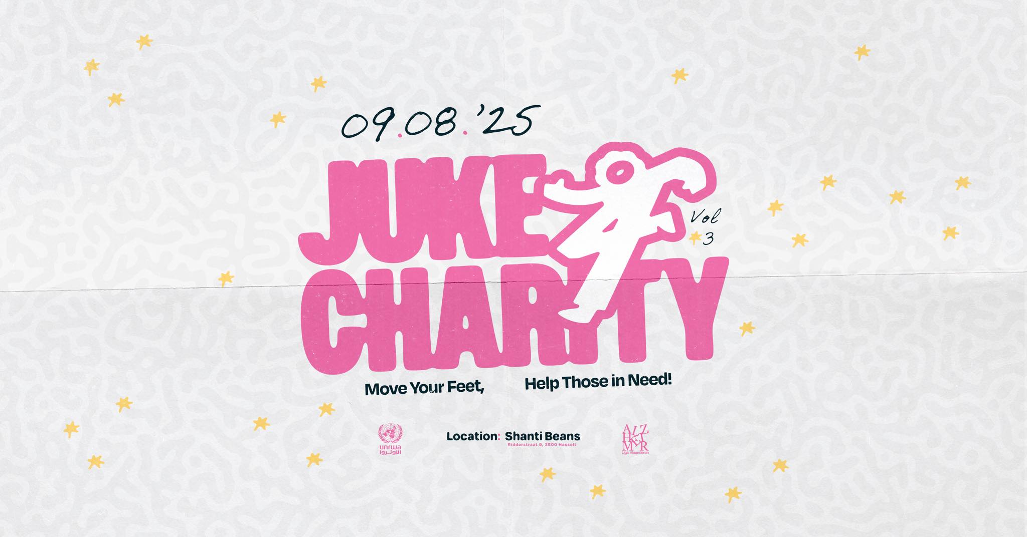Promo van Juke For Charity l Daytime party at Shanti Beans, in opdracht van Juke for Charity en Yung Michele