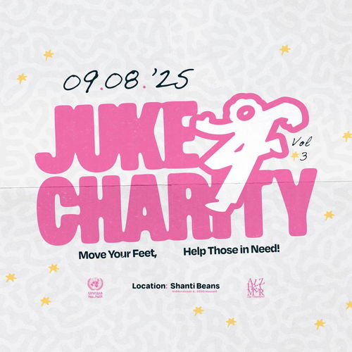 Promo van Juke For Charity l Daytime party at Shanti Beans, in opdracht van Juke for Charity en Yung Michele